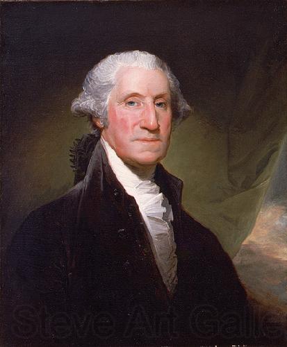 Gilbert Stuart George Washington Norge oil painting art